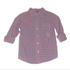 NWT OshKosh 4/5T Button Down Shirt